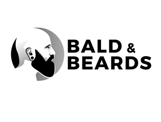 Bald & Beards logo design by DreamLogoDesign