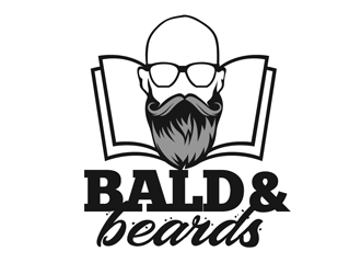 Bald & Beards logo design by DreamLogoDesign