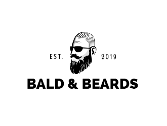 Bald & Beards logo design by ProfessionalRoy
