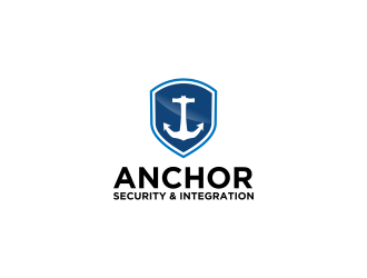 Anchor Security & Integration  logo design by RIANW
