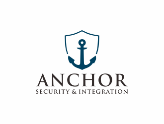 Anchor Security & Integration  logo design by checx