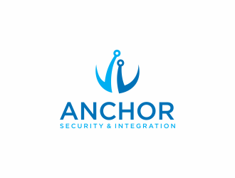 Anchor Security & Integration  logo design by Franky.