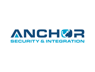 Anchor Security & Integration  logo design by cintoko