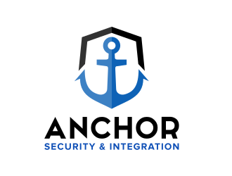 Anchor Security & Integration  logo design by Dakon