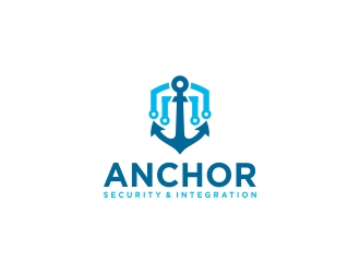 Anchor Security & Integration  logo design by CreativeKiller