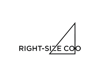 Right-Size COO logo design by Jhonb