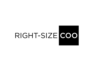Right-Size COO logo design by p0peye
