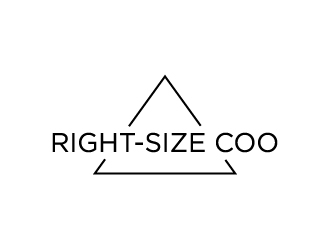 Right-Size COO logo design by twomindz