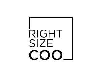 Right-Size COO logo design by p0peye