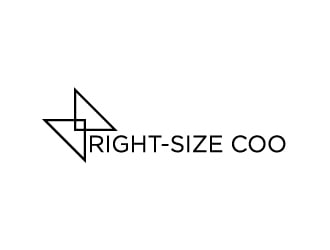 Right-Size COO logo design by sakarep