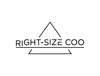 Right-Size COO logo design by twomindz