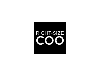 Right-Size COO logo design by p0peye