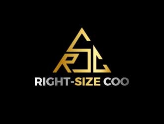 Right-Size COO logo design by MonkDesign