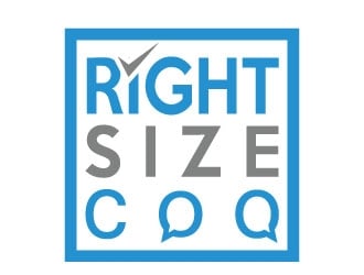 Right-Size COO logo design by MonkDesign