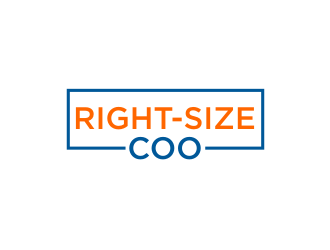 Right-Size COO logo design by BintangDesign