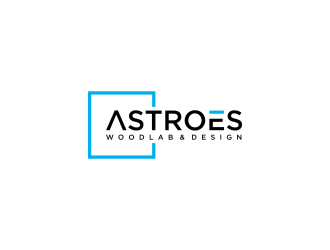 Astroes WoodLab & Design logo design by haidar