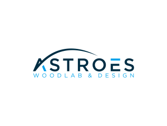 Astroes WoodLab & Design logo design by p0peye