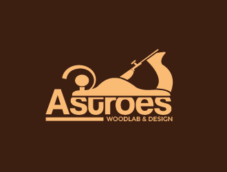 Astroes WoodLab & Design logo design by czars