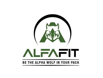 Alfafit logo design by Roma