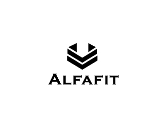 Alfafit logo design by nehel
