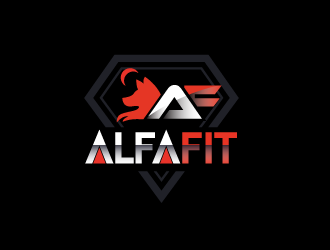 Alfafit logo design by aryamaity