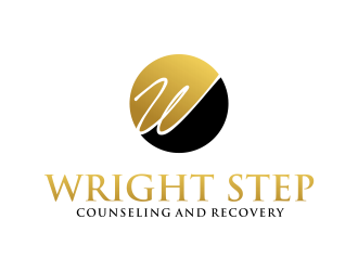 Wright Step Counseling and Recovery logo design by ammad