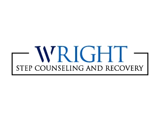 Wright Step Counseling and Recovery logo design by mewlana