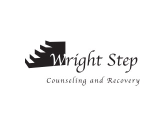 Wright Step Counseling and Recovery logo design by not2shabby