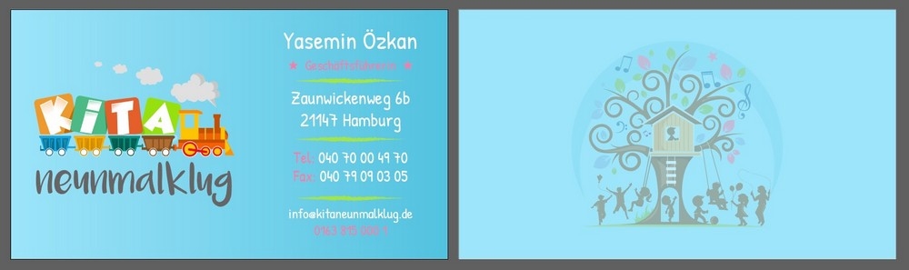 KITA neunmalklug logo design by ksantirg