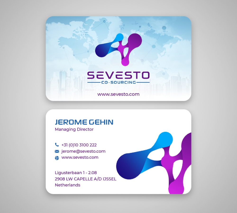 Sevesto logo design by Boomstudioz