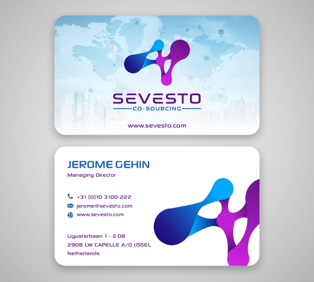 Sevesto logo design by Boomstudioz