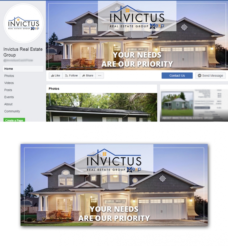 Invictus Real Estate Group logo design by ProfessionalRoy