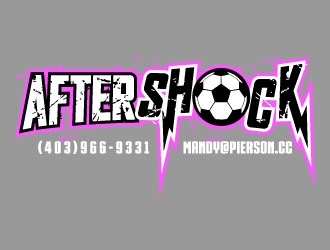 AfterShock logo design by daywalker