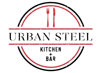Urban Steel Kitchen   Bar logo design by Erasedink