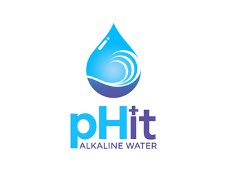 pH-it Alkaline Water logo design by kunejo