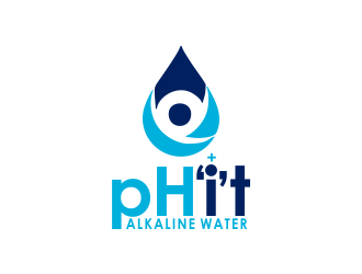 pH-it Alkaline Water logo design by Gwerth