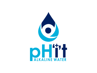 pH-it Alkaline Water logo design by Gwerth