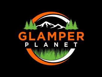 Glamper Planet logo design by afra_art