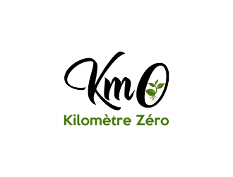 Km 0        Kilomètre zéro logo design by nona