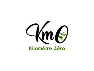 Km 0        Kilomètre zéro logo design by nona