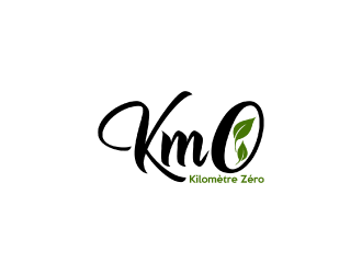 Km 0        Kilomètre zéro logo design by nona
