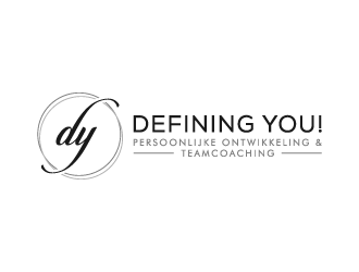 Defining You! Persoonlijke ontwikkeling en teamcoaching logo design by pencilhand