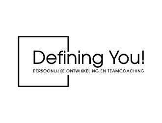 Defining You! Persoonlijke ontwikkeling en teamcoaching logo design by J0s3Ph