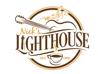 Nicks Lighthouse logo design by jaize