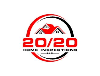 20/20 Home Inspections LLC logo design by Creativeminds