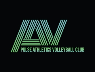 Pulse Athletics Volleyball Club logo design by iamjason