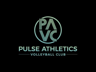 Pulse Athletics Volleyball Club logo design by J0s3Ph