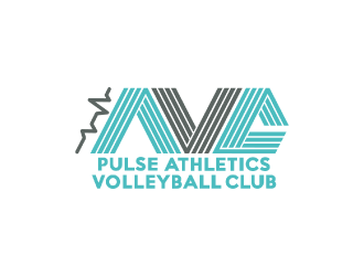 Pulse Athletics Volleyball Club logo design by nona