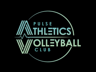 Pulse Athletics Volleyball Club logo design by REDCROW