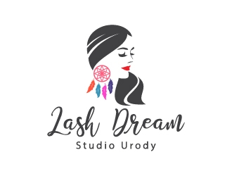 Lash Dream Studio Urody logo design by sakarep
